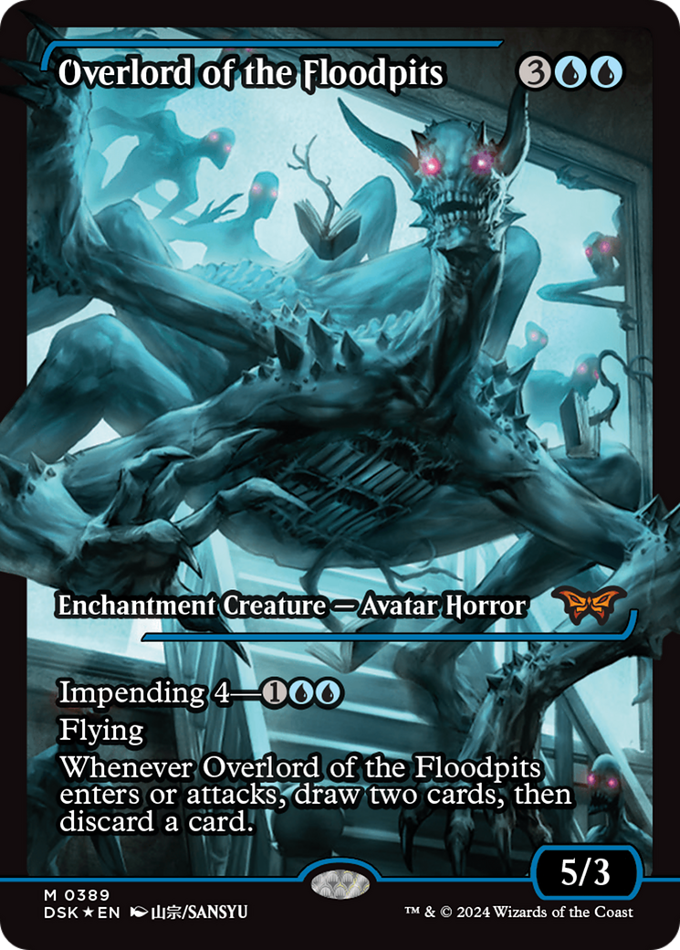 Overlord of the Floodpits (Japan Showcase) [Duskmourn: House of Horror] - Magic: The Gathering - Card Brawlers | Quebec | Canada |