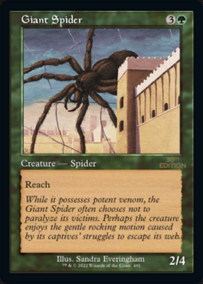 Giant Spider (Retro) [30th Anniversary Edition] - Magic: The Gathering - Card Brawlers | Quebec | Canada |