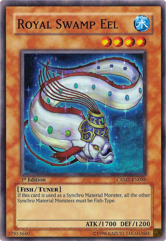 Royal Swamp Eel [CRMS-EN086] Super Rare - Yu-Gi-Oh! - Card Brawlers | Quebec | Canada |
