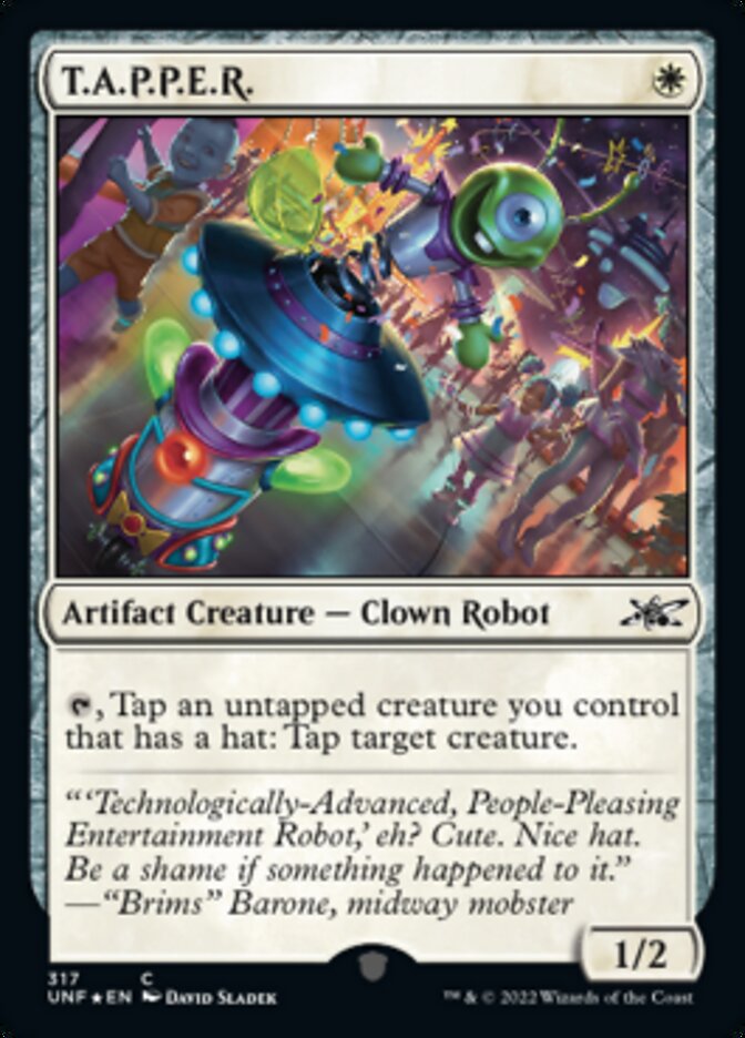 T.A.P.P.E.R. (Galaxy Foil) [Unfinity] - Magic: The Gathering - Card Brawlers | Quebec | Canada |