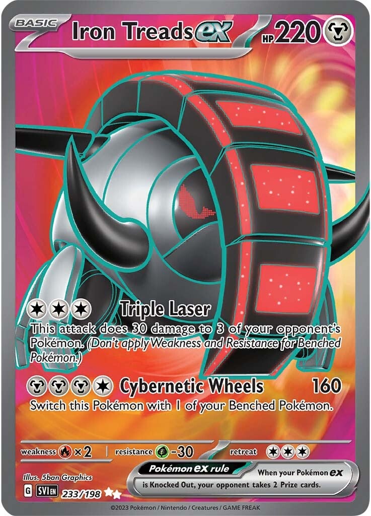Iron Treads ex (233/198) [Scarlet & Violet: Base Set] - Pokémon - Card Brawlers | Quebec | Canada |
