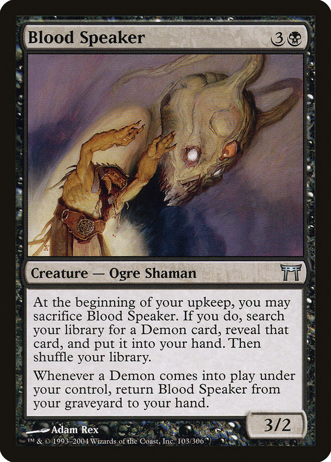 Blood Speaker [Champions of Kamigawa] - Magic: The Gathering - Card Brawlers | Quebec | Canada |