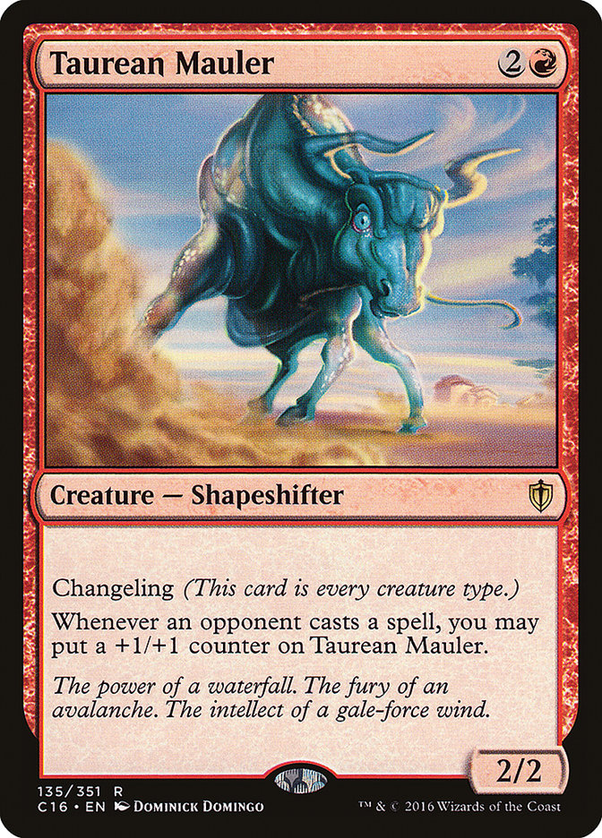 Taurean Mauler [Commander 2016] - Magic: The Gathering - Card Brawlers | Quebec | Canada |