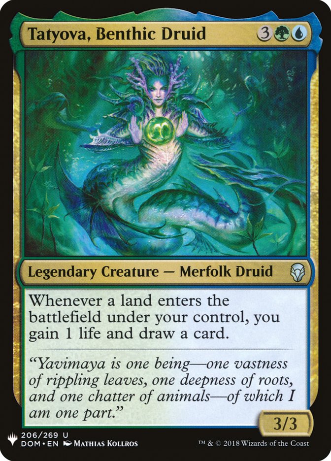 Tatyova, Benthic Druid [Mystery Booster] - Magic: The Gathering - Card Brawlers | Quebec | Canada |