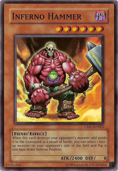 Inferno Hammer (Capsule Monster Coliseum) [CMC-EN002] Super Rare - Yu-Gi-Oh! - Card Brawlers | Quebec | Canada |