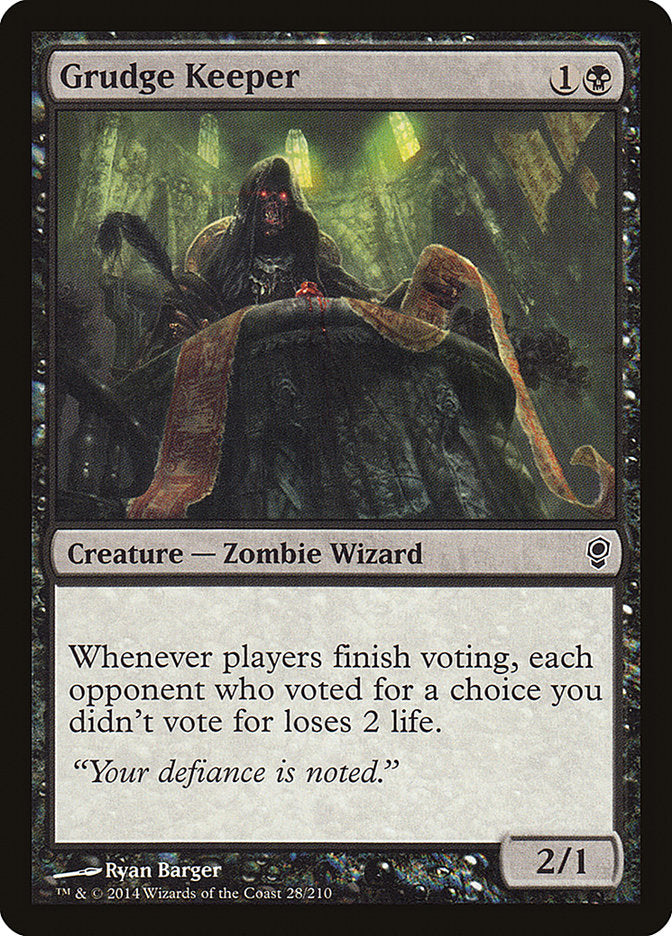 Grudge Keeper [Conspiracy] - Magic: The Gathering - Card Brawlers | Quebec | Canada |
