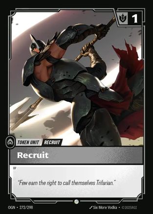Recruit (272) // Buff (272/298) - Origins - Origins - Card Brawlers | Quebec | Canada |