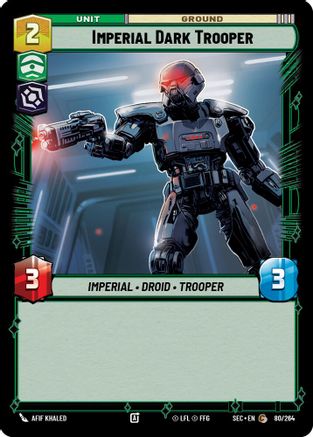 Imperial Dark Trooper (80/264) (80/264) [Secrets of Power] - Fantasy Flight Games - Card Brawlers | Quebec | Canada |