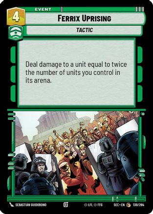 Ferrix Uprising (130/264) (130/264) [Secrets of Power] - Fantasy Flight Games - Card Brawlers | Quebec | Canada |