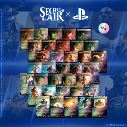 Secret Lair x Playstation Superdrop: Foil Trophy Bundle - Secret Lair Drop Series - Card Brawlers | Quebec | Canada |