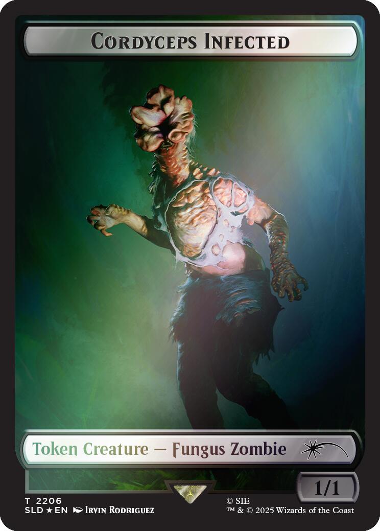 Cordyceps Infected Token (2206) (Rainbow Foil) [Secret Lair Drop Series] - Magic: The Gathering - Card Brawlers | Quebec | Canada |