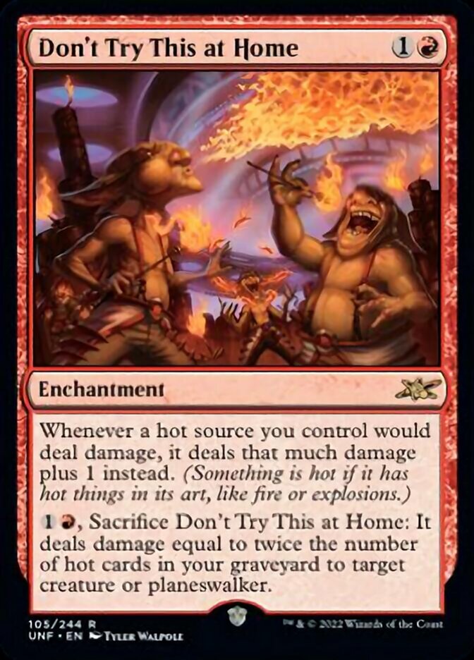 Don't Try This at Home [Unfinity] - Magic: The Gathering - Card Brawlers | Quebec | Canada |