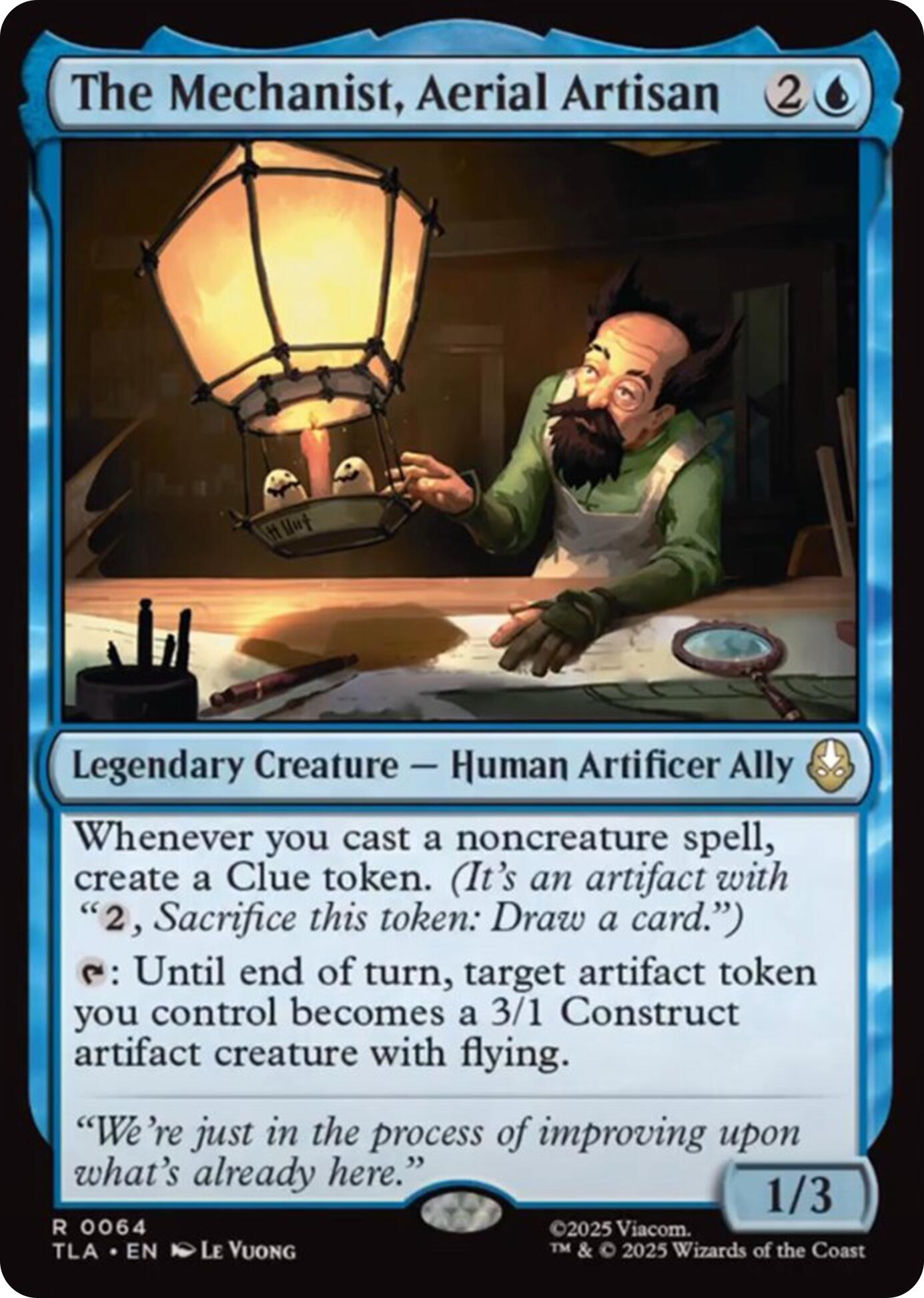 The Mechanist, Aerial Artisan [Avatar: The Last Airbender] - Magic: The Gathering - Card Brawlers | Quebec | Canada |