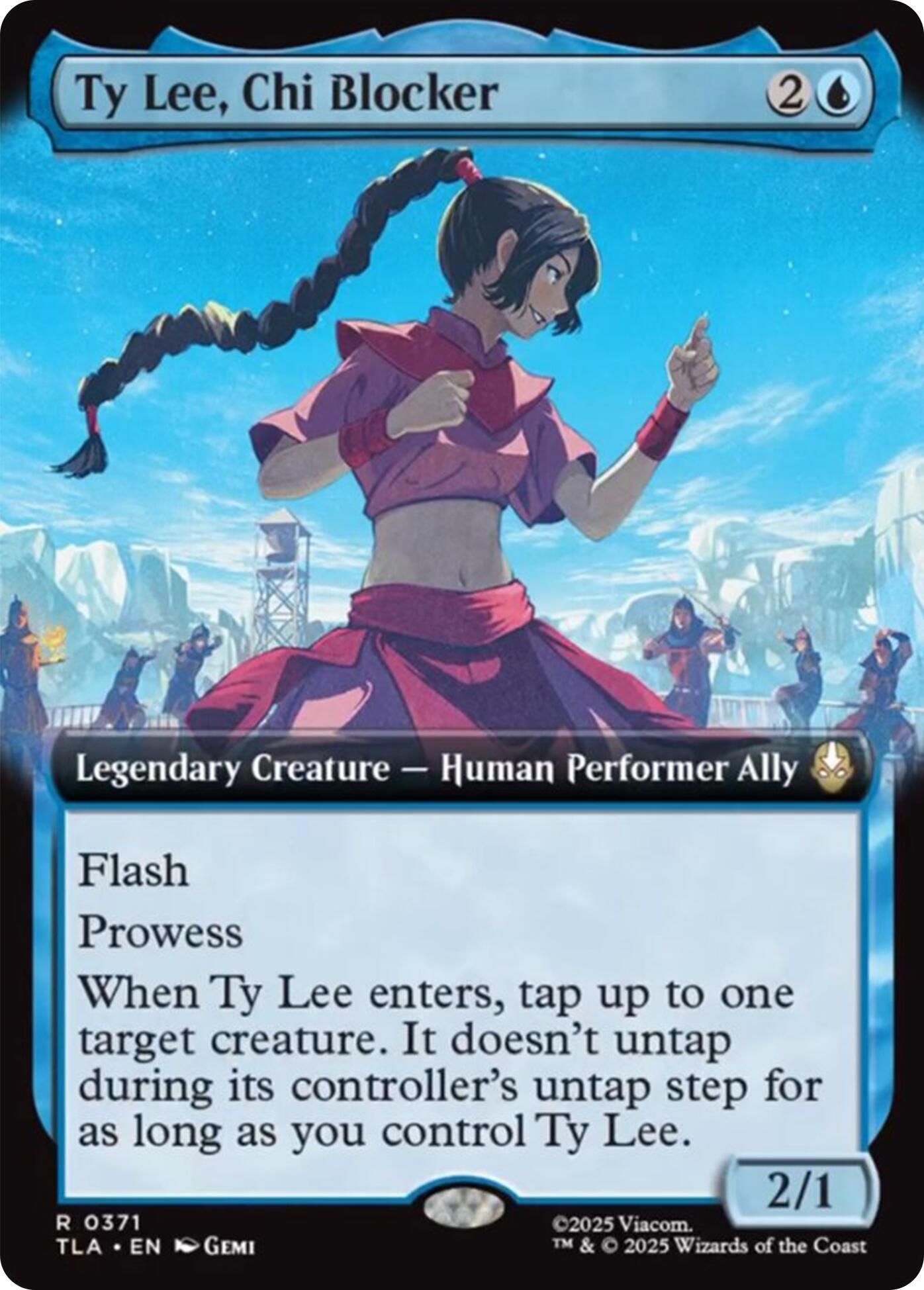 Ty Lee, Chi Blocker (Extended Art) [Avatar: The Last Airbender] - Magic: The Gathering - Card Brawlers | Quebec | Canada |