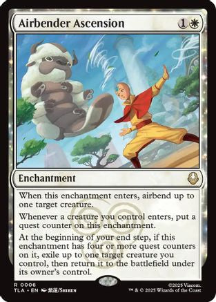 Airbender Ascension [Avatar: The Last Airbender] - Magic: The Gathering - Card Brawlers | Quebec | Canada |