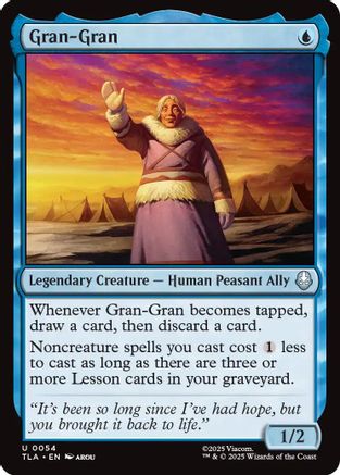 Gran-Gran [Avatar: The Last Airbender] - Magic: The Gathering - Card Brawlers | Quebec | Canada |