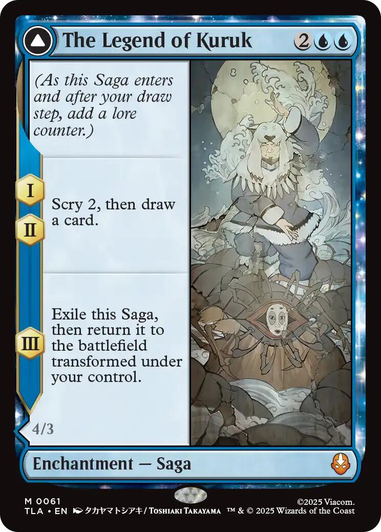 The Legend of Kuruk [Avatar: The Last Airbender] - Magic: The Gathering - Card Brawlers | Quebec | Canada |