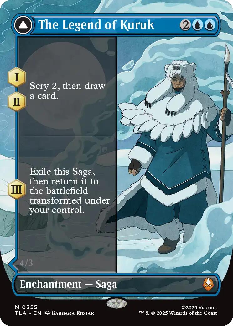 The Legend of Kuruk (Borderless) [Avatar: The Last Airbender] - Magic: The Gathering - Card Brawlers | Quebec | Canada |