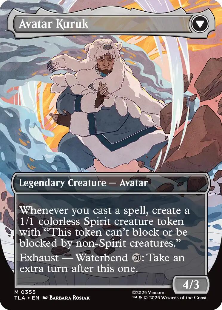 The Legend of Kuruk (Borderless) [Avatar: The Last Airbender] - Magic: The Gathering - Card Brawlers | Quebec | Canada |