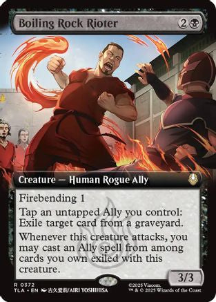 Boiling Rock Rioter (Extended Art) [Avatar: The Last Airbender] - Magic: The Gathering - Card Brawlers | Quebec | Canada |