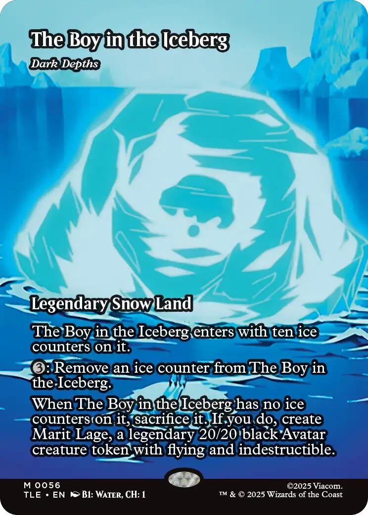The Boy in the Iceberg - Dark Depths [Avatar: The Last Airbender: Eternal-Legal] - Magic: The Gathering - Card Brawlers | Quebec | Canada |