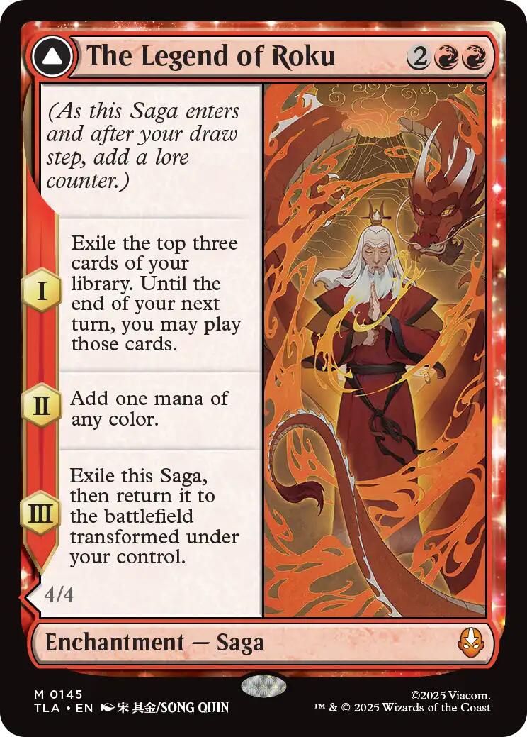 The Legend of Roku [Avatar: The Last Airbender] - Magic: The Gathering - Card Brawlers | Quebec | Canada |