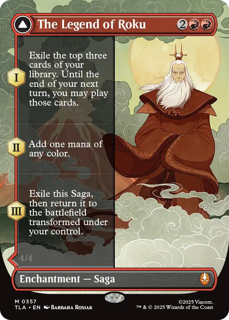 The Legend of Roku (Borderless) [Avatar: The Last Airbender] - Magic: The Gathering - Card Brawlers | Quebec | Canada |