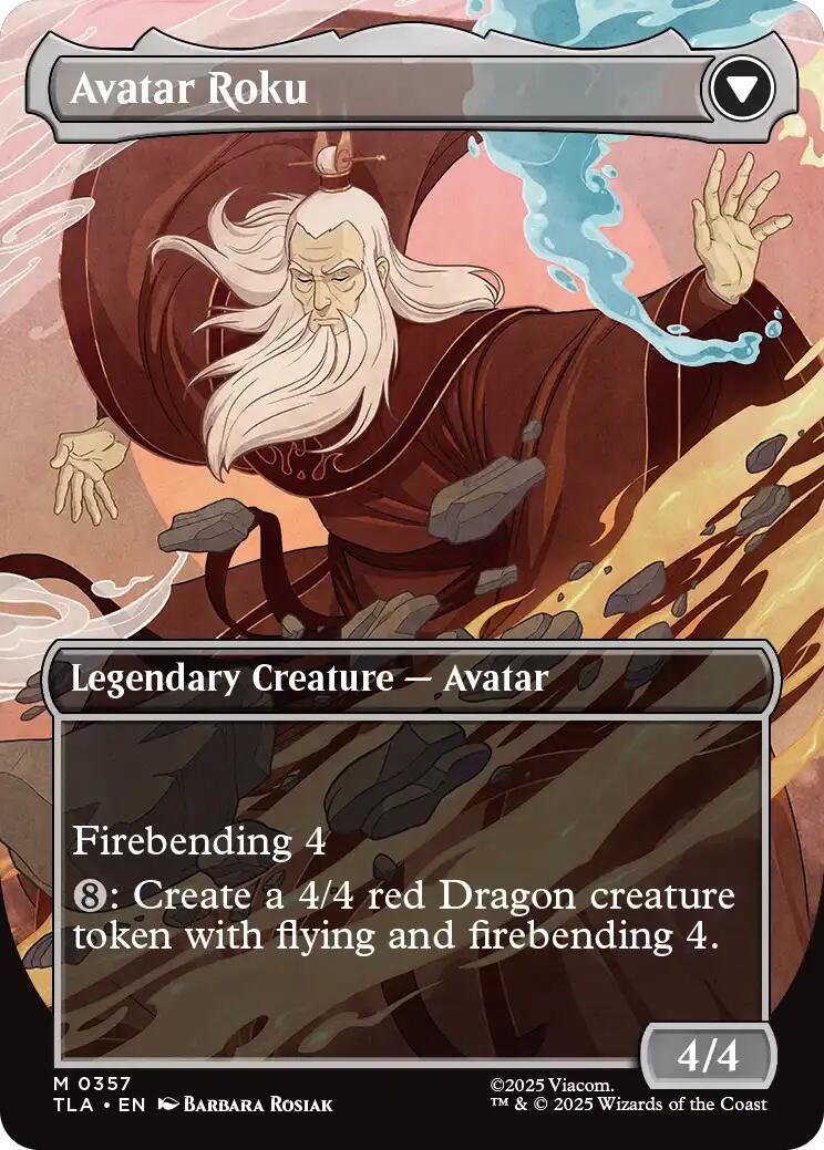 The Legend of Roku (Borderless) [Avatar: The Last Airbender] - Magic: The Gathering - Card Brawlers | Quebec | Canada |
