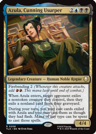 Azula, Cunning Usurper [Avatar: The Last Airbender] - Magic: The Gathering - Card Brawlers | Quebec | Canada |
