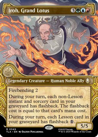 Iroh, Grand Lotus (Showcase) [Avatar: The Last Airbender] - Magic: The Gathering - Card Brawlers | Quebec | Canada |