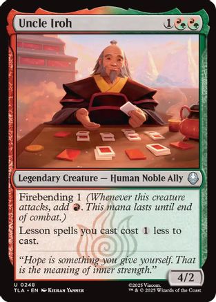 Uncle Iroh [Avatar: The Last Airbender] - Magic: The Gathering - Card Brawlers | Quebec | Canada |