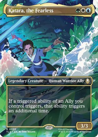 Katara, the Fearless (Borderless) [Avatar: The Last Airbender] - Magic: The Gathering - Card Brawlers | Quebec | Canada |