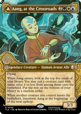 Aang, at the Crossroads (Showcase) [Avatar: The Last Airbender] - Magic: The Gathering - Card Brawlers | Quebec | Canada |