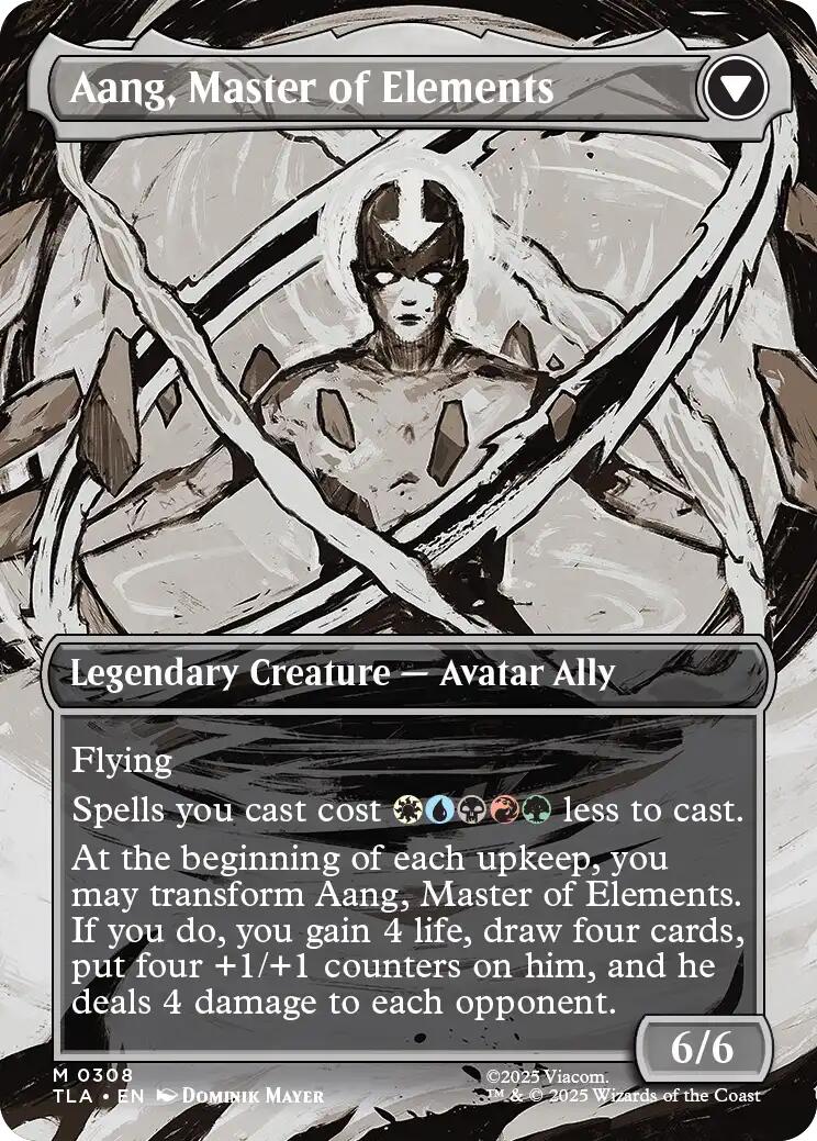 Avatar Aang (Borderless) [Avatar: The Last Airbender] - Magic: The Gathering - Card Brawlers | Quebec | Canada |