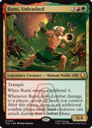 Bumi, Unleashed [Avatar: The Last Airbender] - Magic: The Gathering - Card Brawlers | Quebec | Canada |