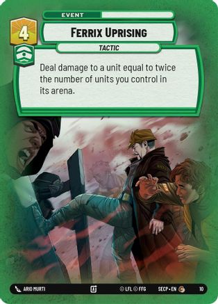 Ferrix Uprising (10) [Secrets of Power: Weekly Play] - Fantasy Flight Games - Card Brawlers | Quebec | Canada |