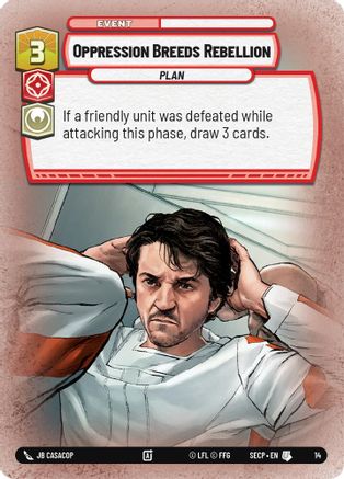 Oppression Breeds Rebellion (14) [Secrets of Power: Weekly Play] - Fantasy Flight Games - Card Brawlers | Quebec | Canada |