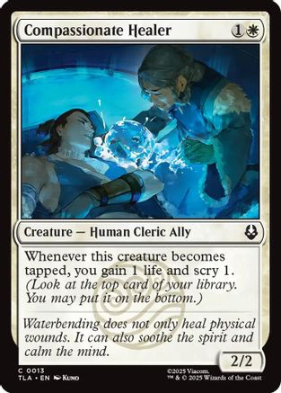 Compassionate Healer [Avatar: The Last Airbender] - Magic: The Gathering - Card Brawlers | Quebec | Canada |