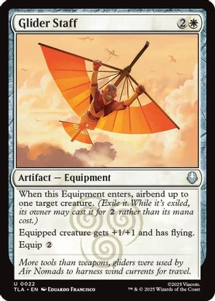 Glider Staff [Avatar: The Last Airbender] - Magic: The Gathering - Card Brawlers | Quebec | Canada |