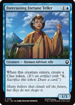 Forecasting Fortune Teller [Avatar: The Last Airbender] - Magic: The Gathering - Card Brawlers | Quebec | Canada |