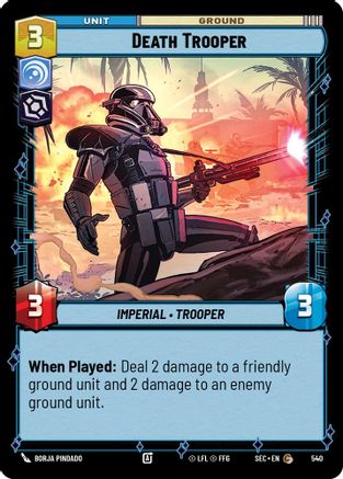 Death Trooper (540) (540) [Secrets of Power] - Fantasy Flight Games - Card Brawlers | Quebec | Canada |