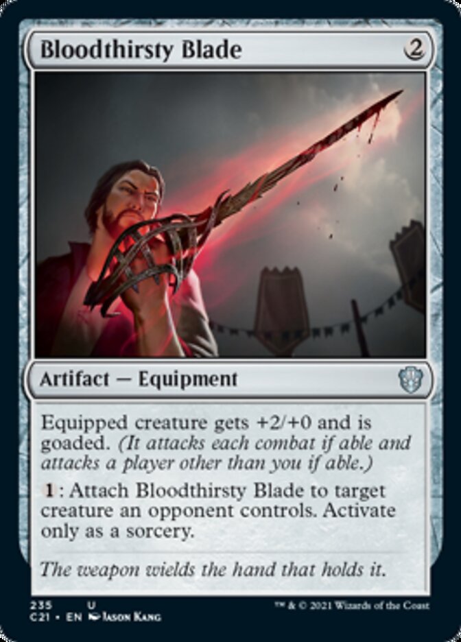 Bloodthirsty Blade [Commander 2021] - Magic: The Gathering - Card Brawlers | Quebec | Canada |