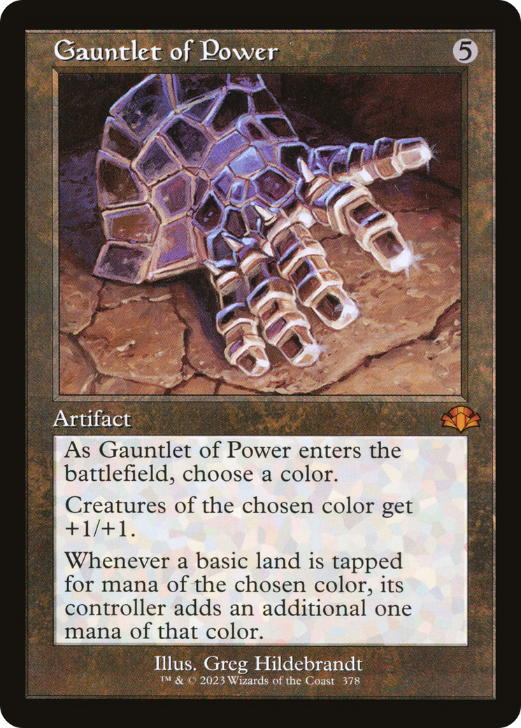 Gauntlet of Power (Retro) [Dominaria Remastered] - Magic: The Gathering - Card Brawlers | Quebec | Canada |