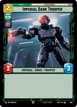 Imperial Dark Trooper (590) (Foil) (590) [Secrets of Power] - Fantasy Flight Games - Card Brawlers | Quebec | Canada |