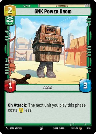 GNK Power Droid (620) (Foil) (620) [Secrets of Power] - Fantasy Flight Games - Card Brawlers | Quebec | Canada |