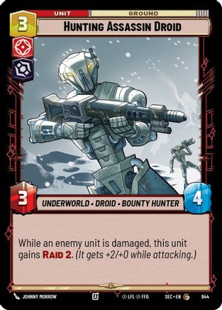 Hunting Assassin Droid (644) (Foil) (644) [Secrets of Power] - Fantasy Flight Games - Card Brawlers | Quebec | Canada |