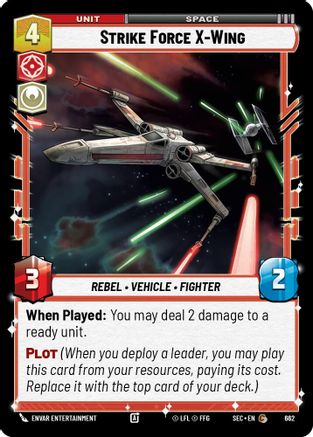 Strike Force X-Wing (662) (Foil) (662) [Secrets of Power] - Fantasy Flight Games - Card Brawlers | Quebec | Canada |
