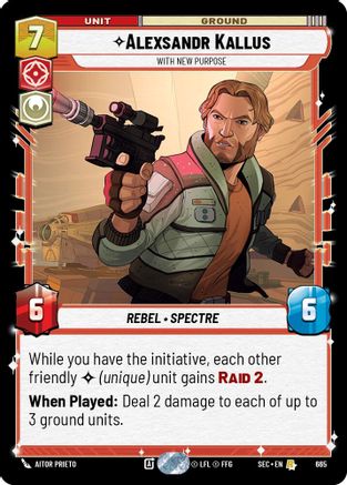 Alexandre Kallus - Avec un nouvel objectif (Foil) (665) (665) [Secrets du pouvoir] 