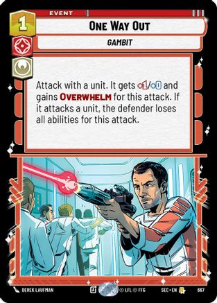 One Way Out (667) (Foil) (667) [Secrets of Power] - Fantasy Flight Games - Card Brawlers | Quebec | Canada |