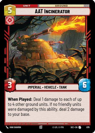 AAT Incinerator (679) (Foil) (679) [Secrets of Power] - Fantasy Flight Games - Card Brawlers | Quebec | Canada |